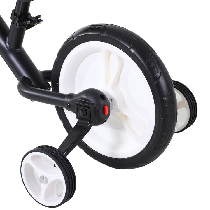 Bicicleta Balance com pedais e rodas removíveis Cor preta carga 25kg