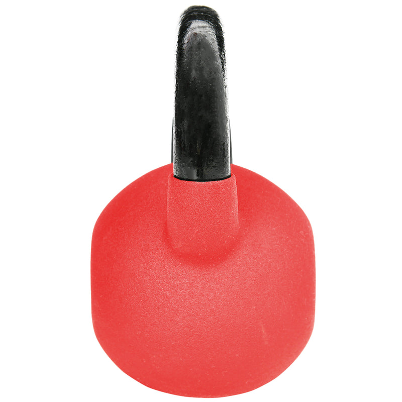 Kettlebell de 10kg de Ferro Fundido Haltere Kettlebell com Revestimento de Neoprene para Treinamento de Força Casa Ginásio 19x12x22 cm Vermelho