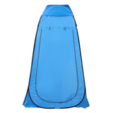 Tenda de acampamento multifuncional leve dobrável e estável à prova d'água com sistema POP-UP 120x120x190 cm Azul