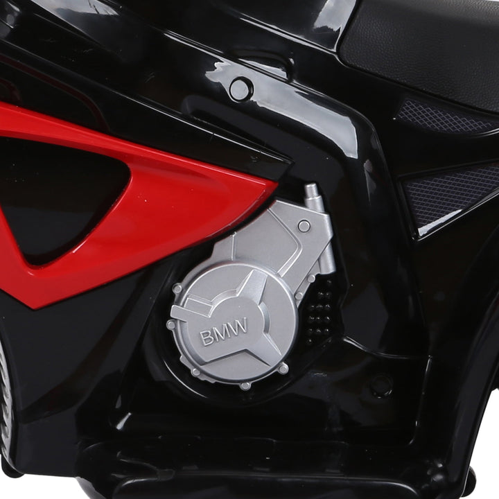Mota Elétrica BMW Infantil para crianças acima de 18 meses 6V com Luzes e Música 66x37x44 cm vermelho