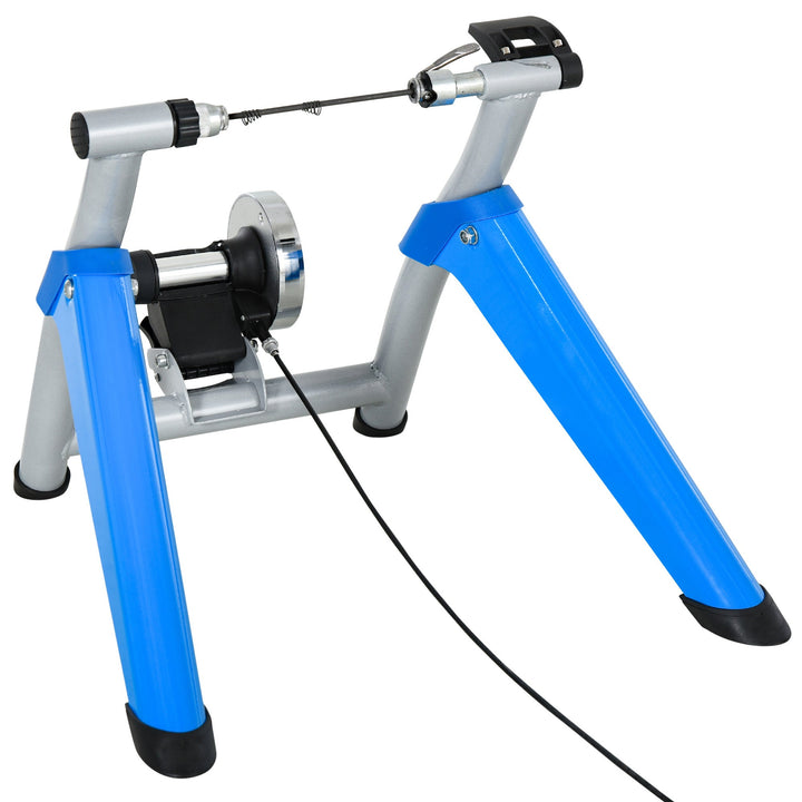 Rolo de Bicicleta com Resistência Ajustável de 8 Níveis 77x56x47,5 cm Azul