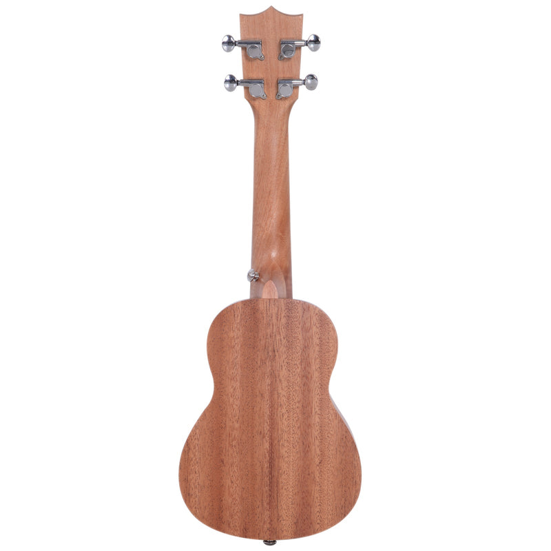 Ukelele 21 Polegada Ukelele Soprano de Iniciação para Iniciantes Ukelele Concerto Hawaiian Cordas Aquila Nylon Material Madeira 53x17,5x6,2cm