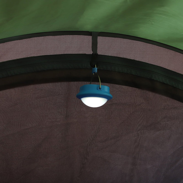 Tenda de campismo para 2 pessoas impermeavel leve com Bolsa Portátil Mosquiteiro 250x150x100cm Verde