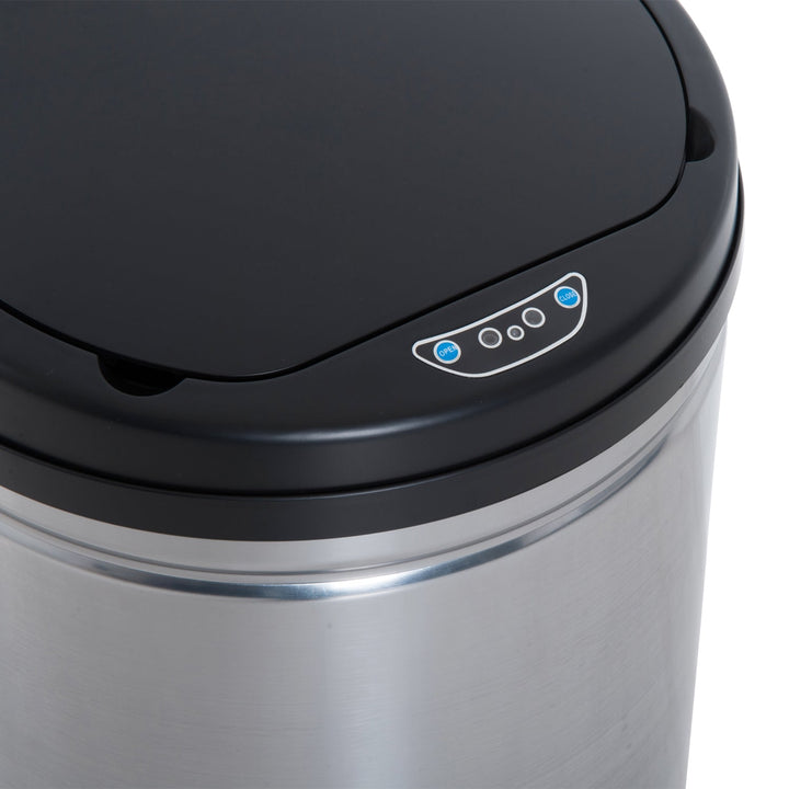 Caixote do lixo Balde do Lixo 30 L Sensor Detetor Movimento Automático Balde Aço