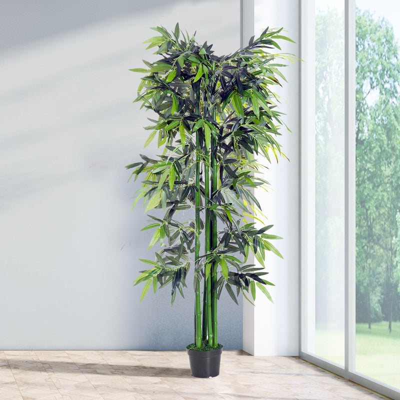 Planta Decorativa Sintética de Bambu Artificial planta artificial 180cm