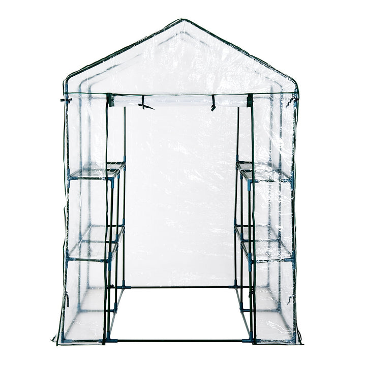 Estufa Transparente de jardim para Platas com 3 Andares 143x143x195cm