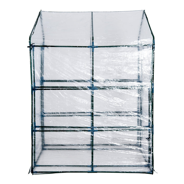 Estufa Transparente de jardim para Platas com 3 Andares 143x143x195cm