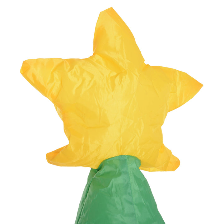 Árvore de Natal inflável 1.5m Á com enfeites Presentes Decoração de Natal com iluminação LED com inflador