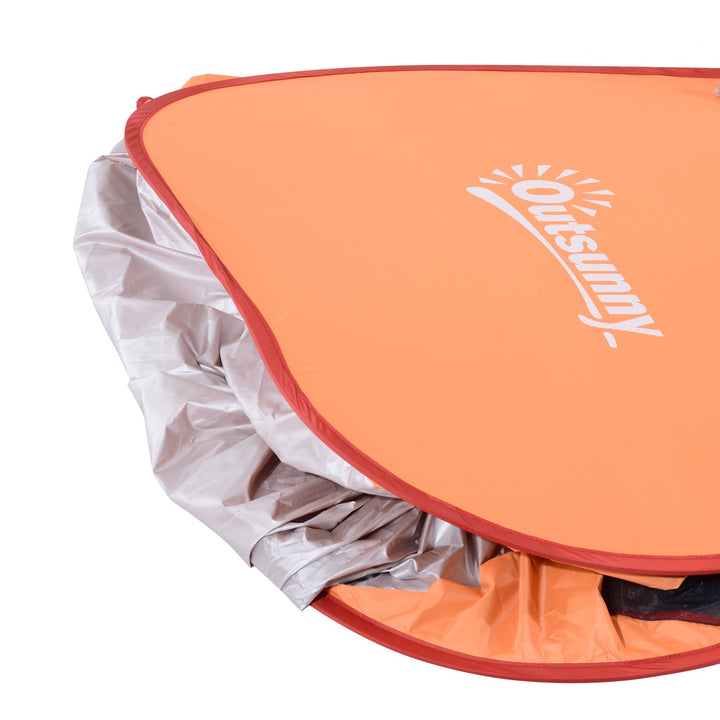 Tenda pop-up instantânea e portátil com janelas Tipo de refúgio para piquenique, praia e acampamento com proteção UV