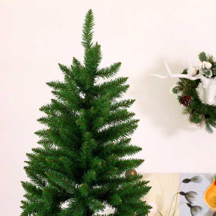 Árvore de Natal Artificial Árvore com Suporte 210cm 865 ramas Ecológico PVC Verde
